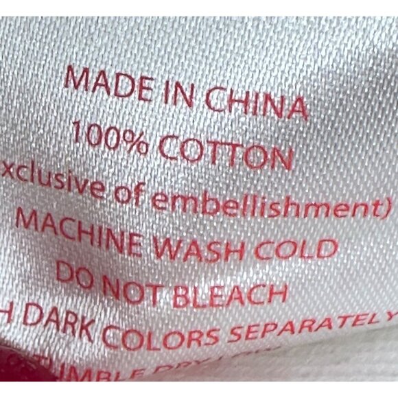 Two Charmont Collection Gnome Sweet Gnome Hand Towels White Red Designs Holiday - Picture 8 of 8